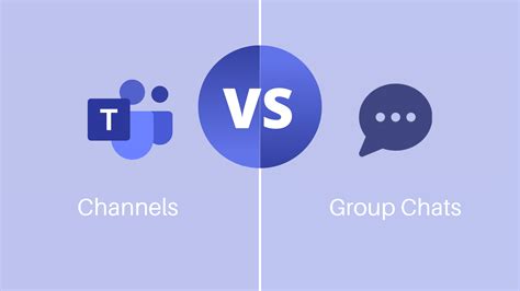 chanel groep|teams channel or chat.